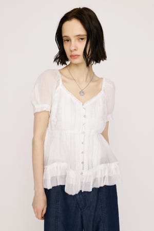 BABY DOLL COTTON ブラウス