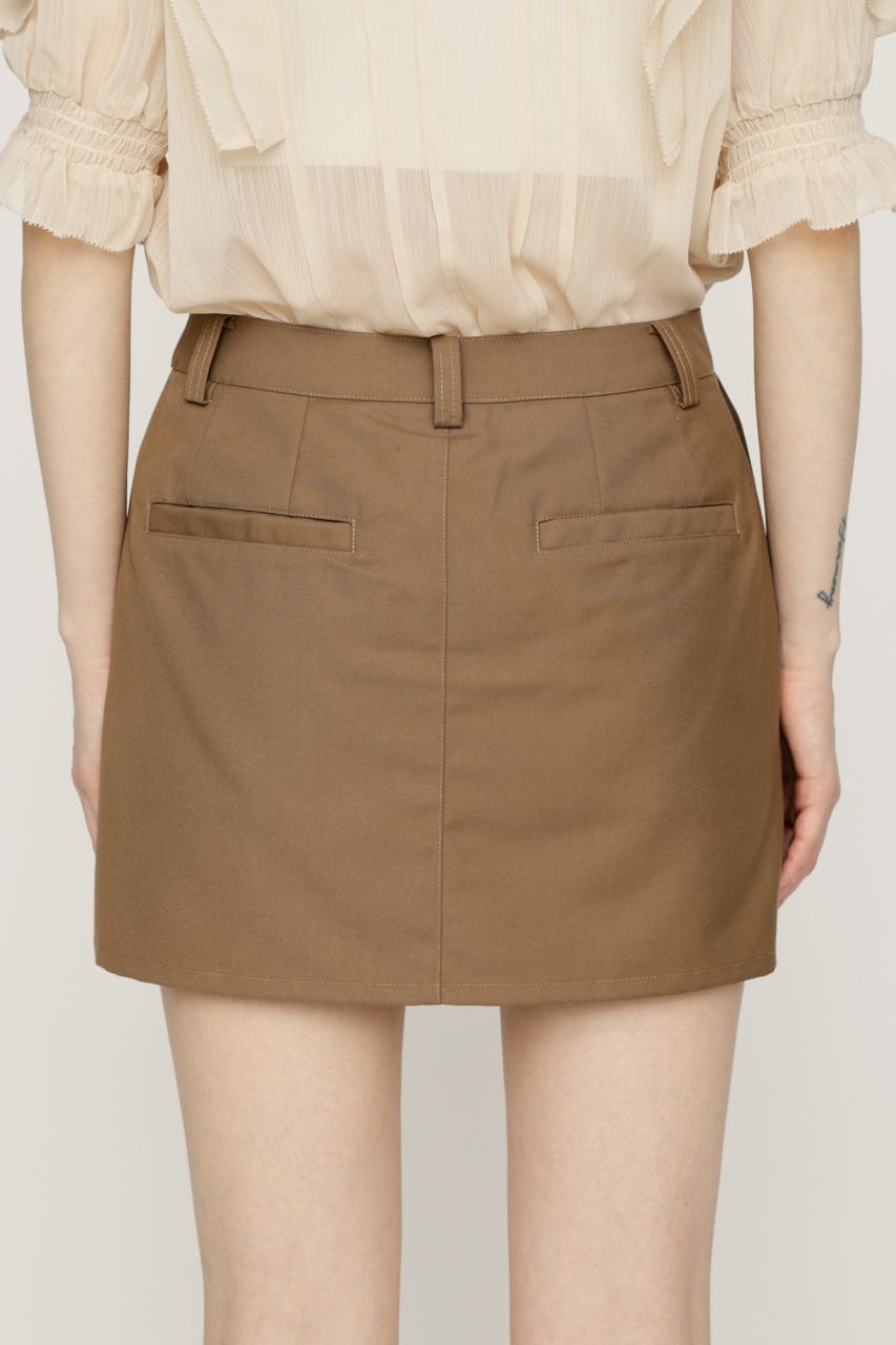 SKIRT LIKE ショートパンツ BEG 1