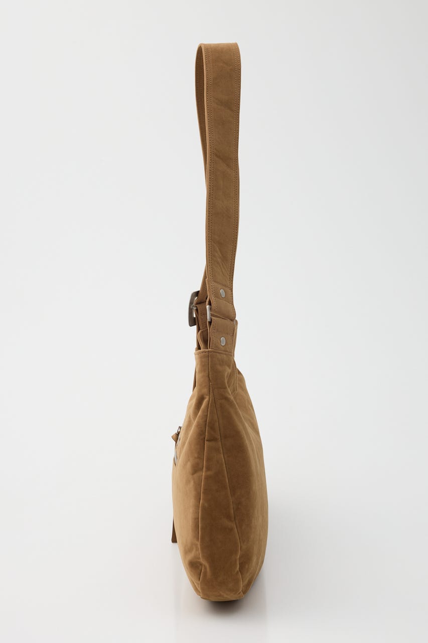 【LIMITED ITEM】EYELET DETAIL SHOULDER バッグ BEG FREE