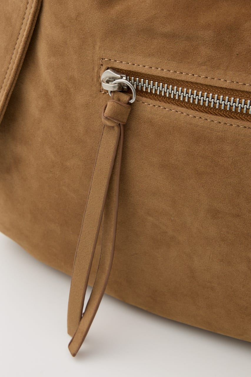 【LIMITED ITEM】EYELET DETAIL SHOULDER バッグ BEG FREE