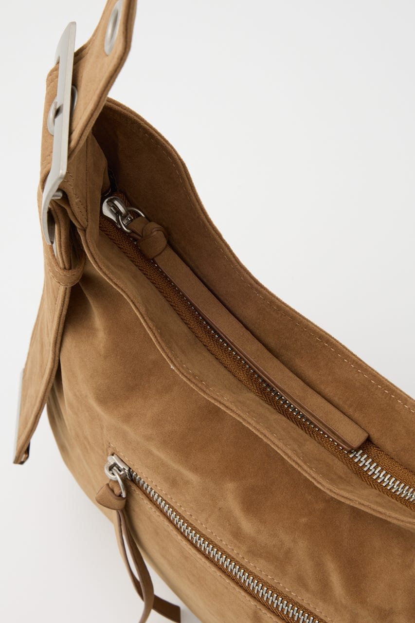 【LIMITED ITEM】EYELET DETAIL SHOULDER バッグ BEG FREE