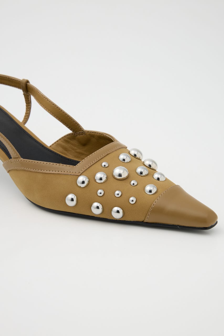 RANDOM STUDS ミュール BEG S