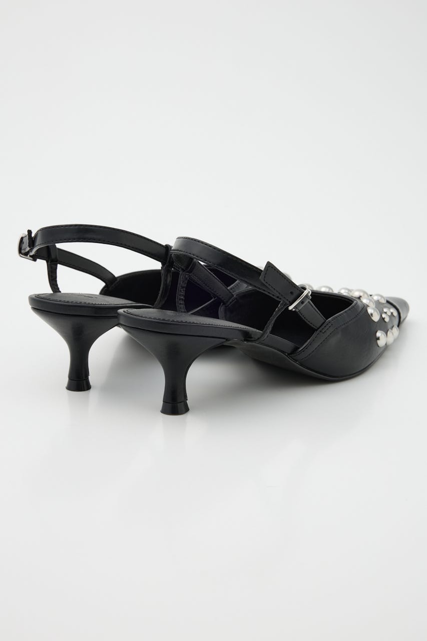 RANDOM STUDS ミュール BLK L