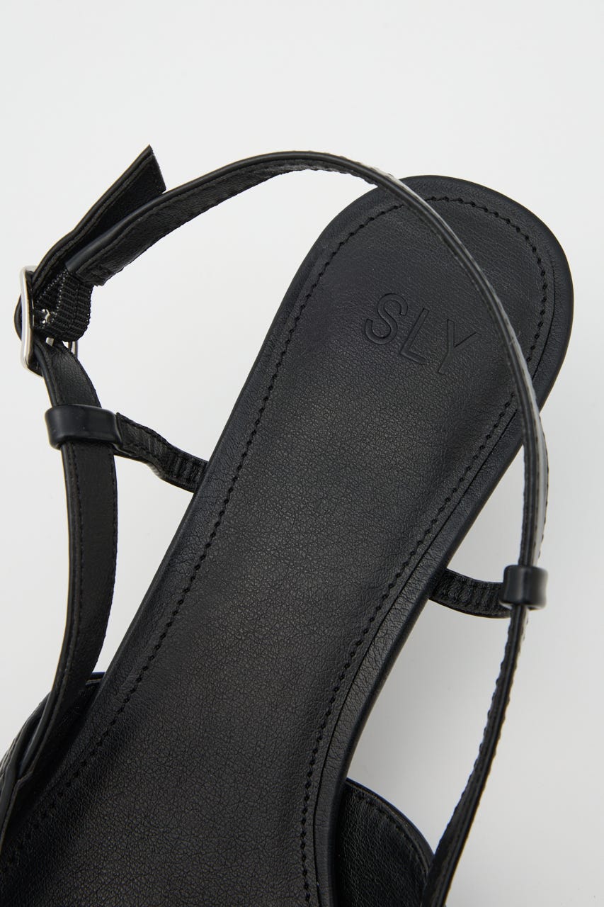 RANDOM STUDS ミュール BLK L