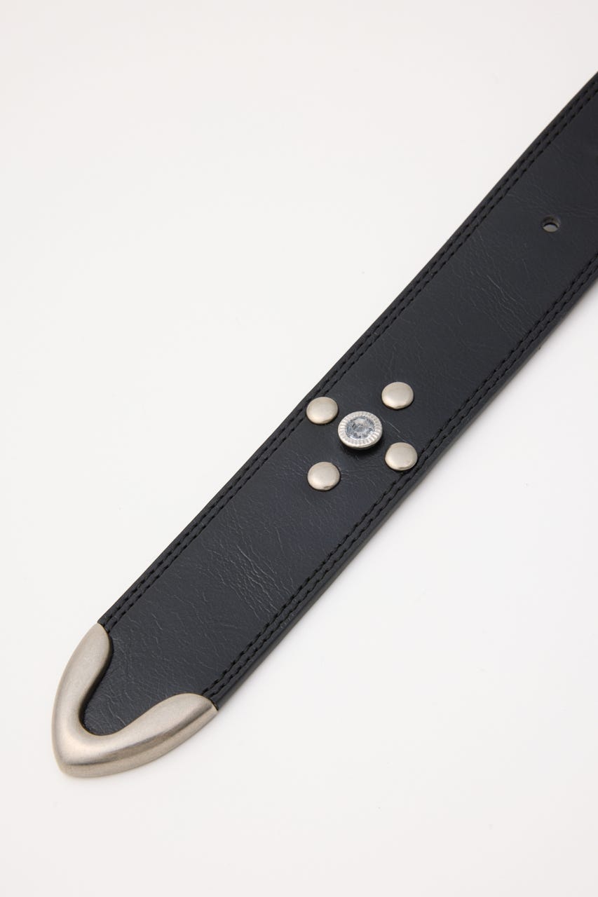 STUDS BELT SET BLK FREE