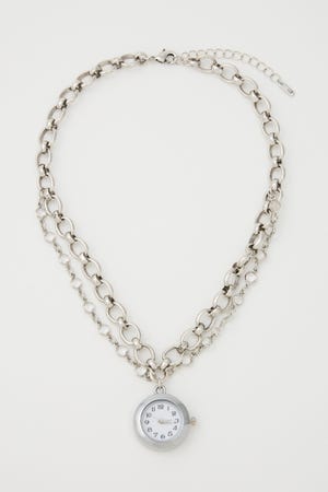 CLOCK MOTIF ネックレス