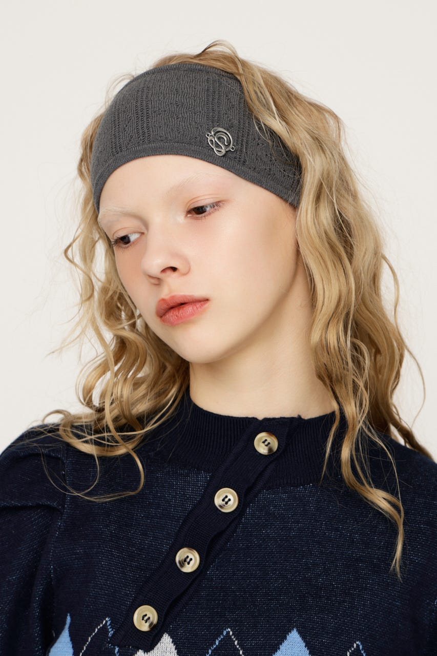 NEEDLELESS HAIR BAND GRY FREE