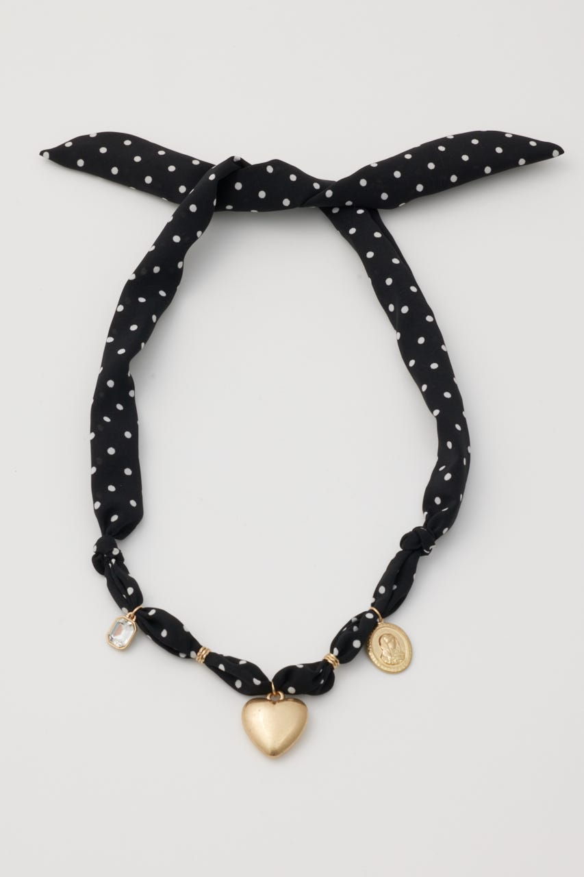 SCARF CHARM ネックレス GLD FREE