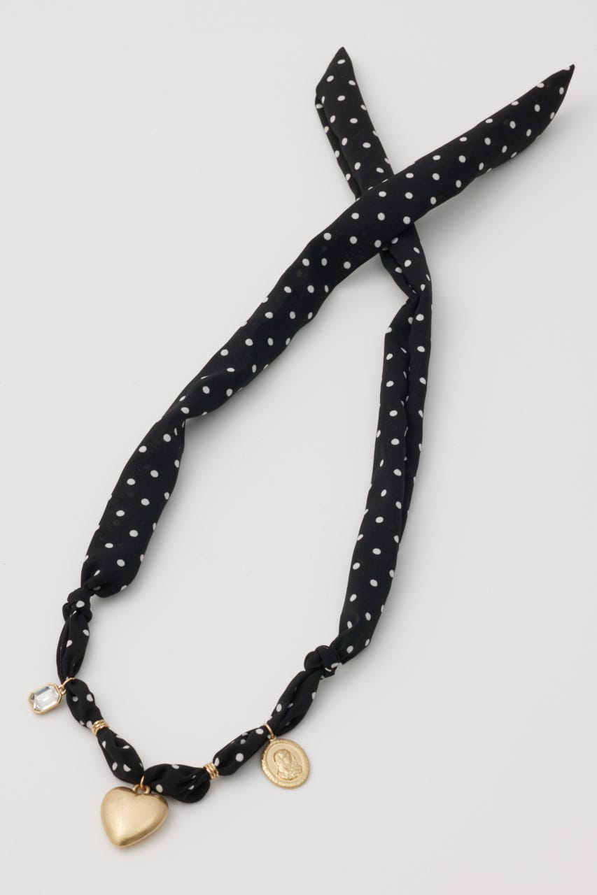 SCARF CHARM ネックレス GLD FREE