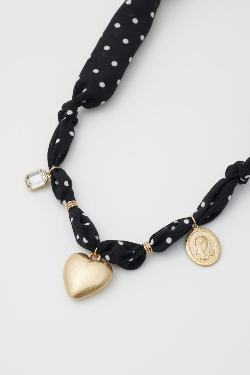 SCARF CHARM ネックレス GLD FREE