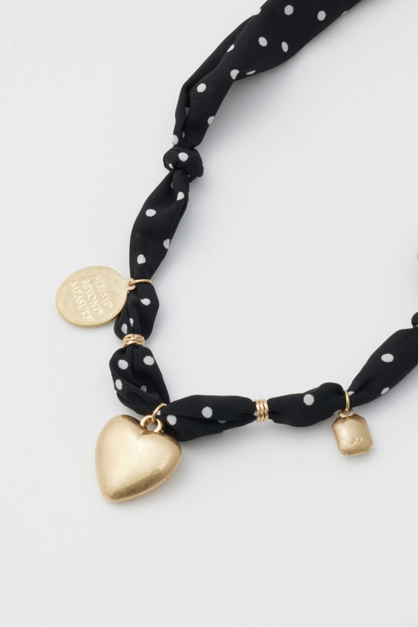 SCARF CHARM ネックレス GLD FREE