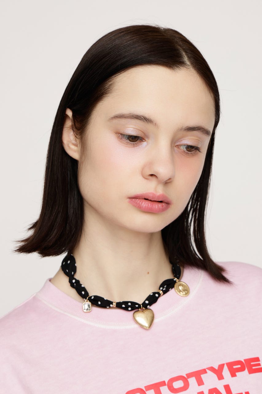 SCARF CHARM ネックレス GLD FREE