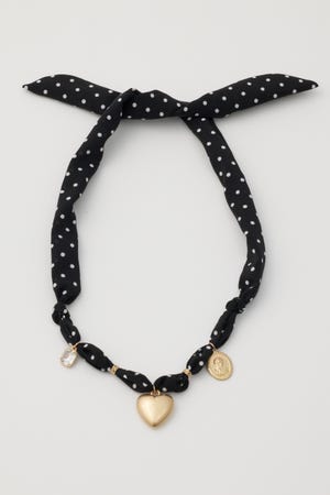 SCARF CHARM ネックレス