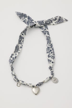 SCARF CHARM ネックレス