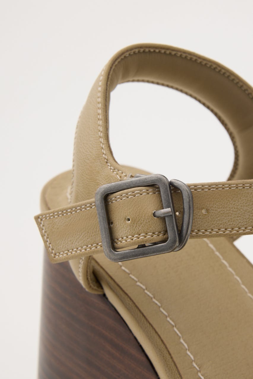 CHUNKY SOLE STUDS サンダル BEG S