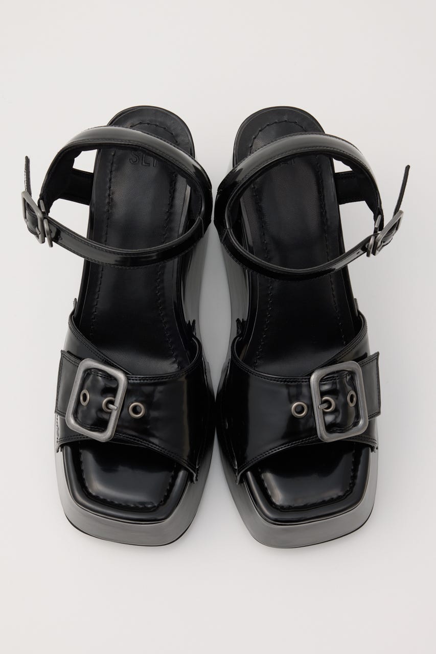 CHUNKY SOLE STUDS サンダル BLK S