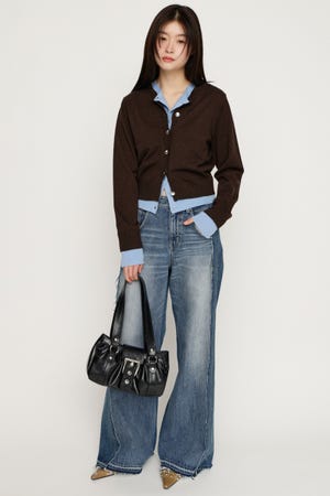 LAYERED LIKE KNIT トップス