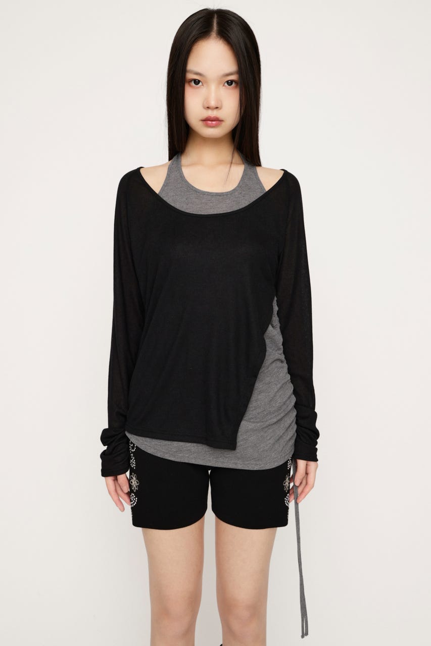 HOLTER DOCKING CUT トップス M/BLK FREE