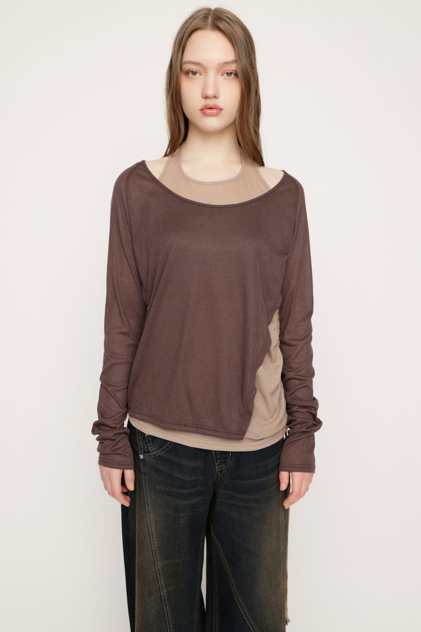 HOLTER DOCKING CUT トップス M/BRN FREE