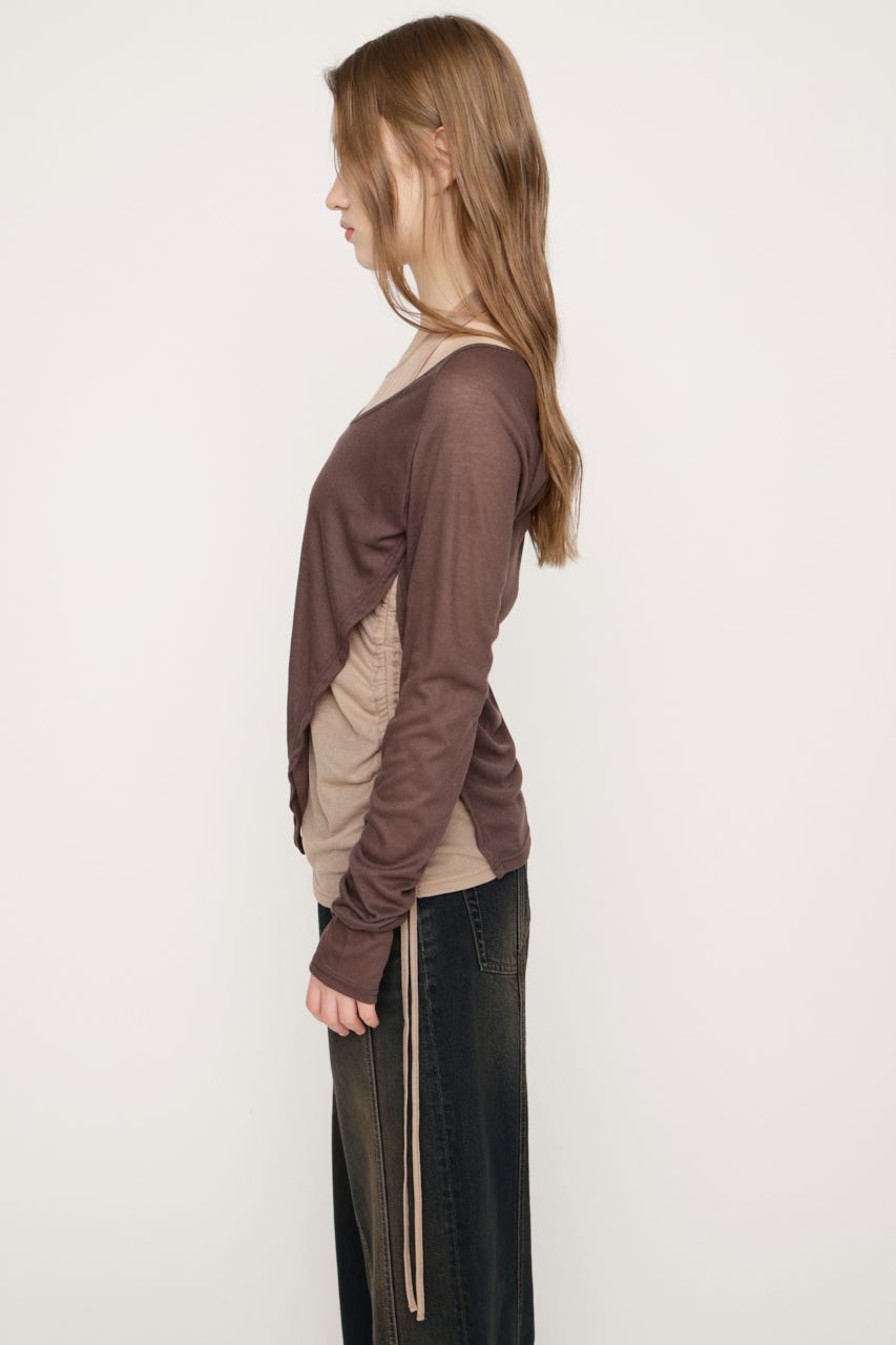 HOLTER DOCKING CUT トップス M/BRN FREE