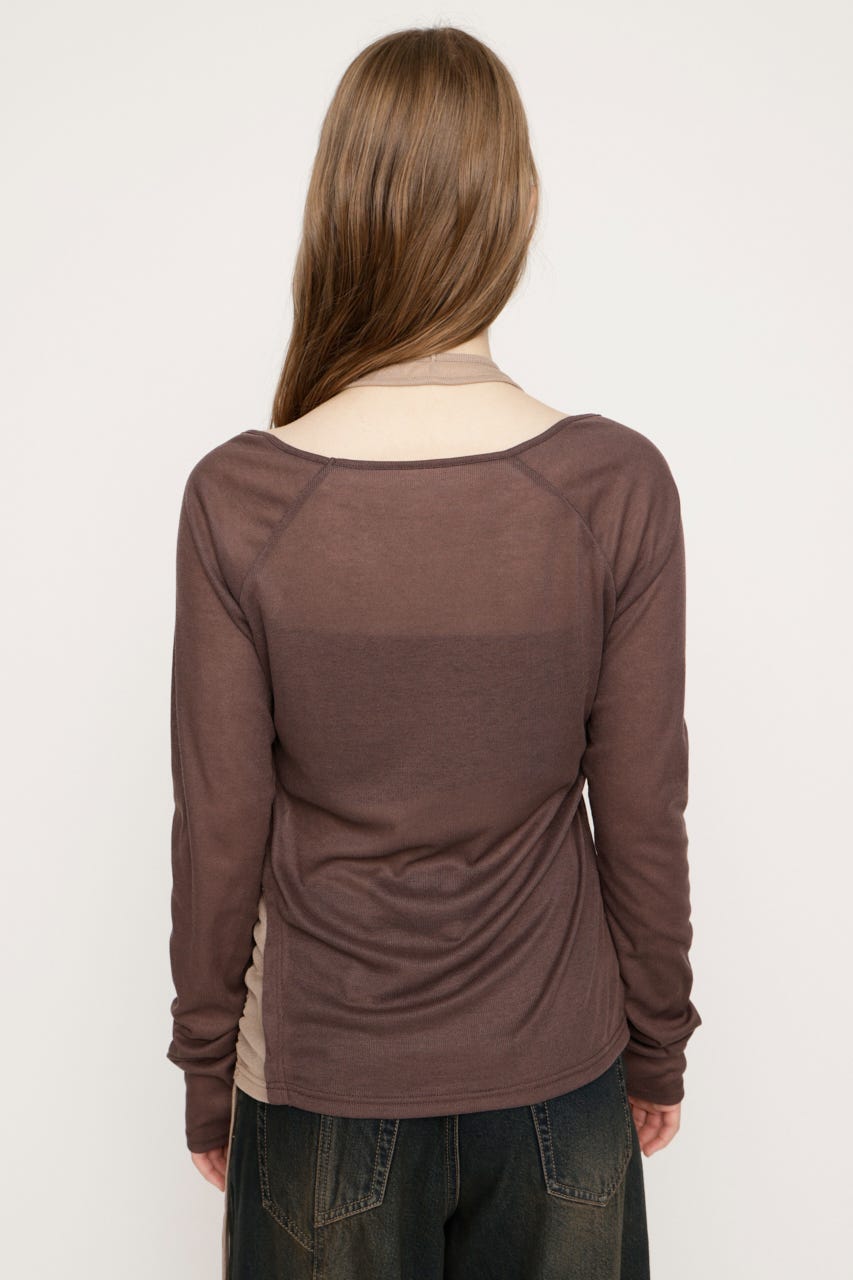 HOLTER DOCKING CUT トップス M/BRN FREE