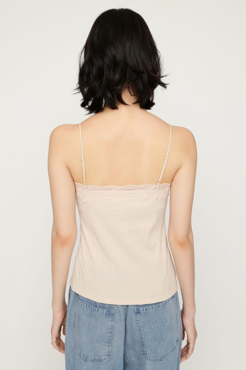 LACE TRIM CUP IN キャミソール IVOY FREE