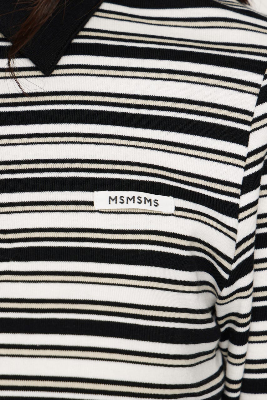 MICHIXSLY POLO シャツ BLK 1