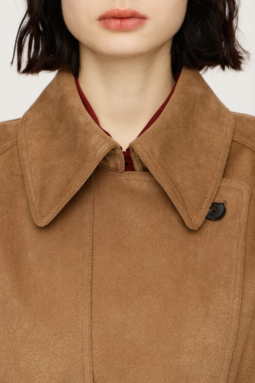 MICHIXSLY F／SUEDE S／トレンチ BEG FREE