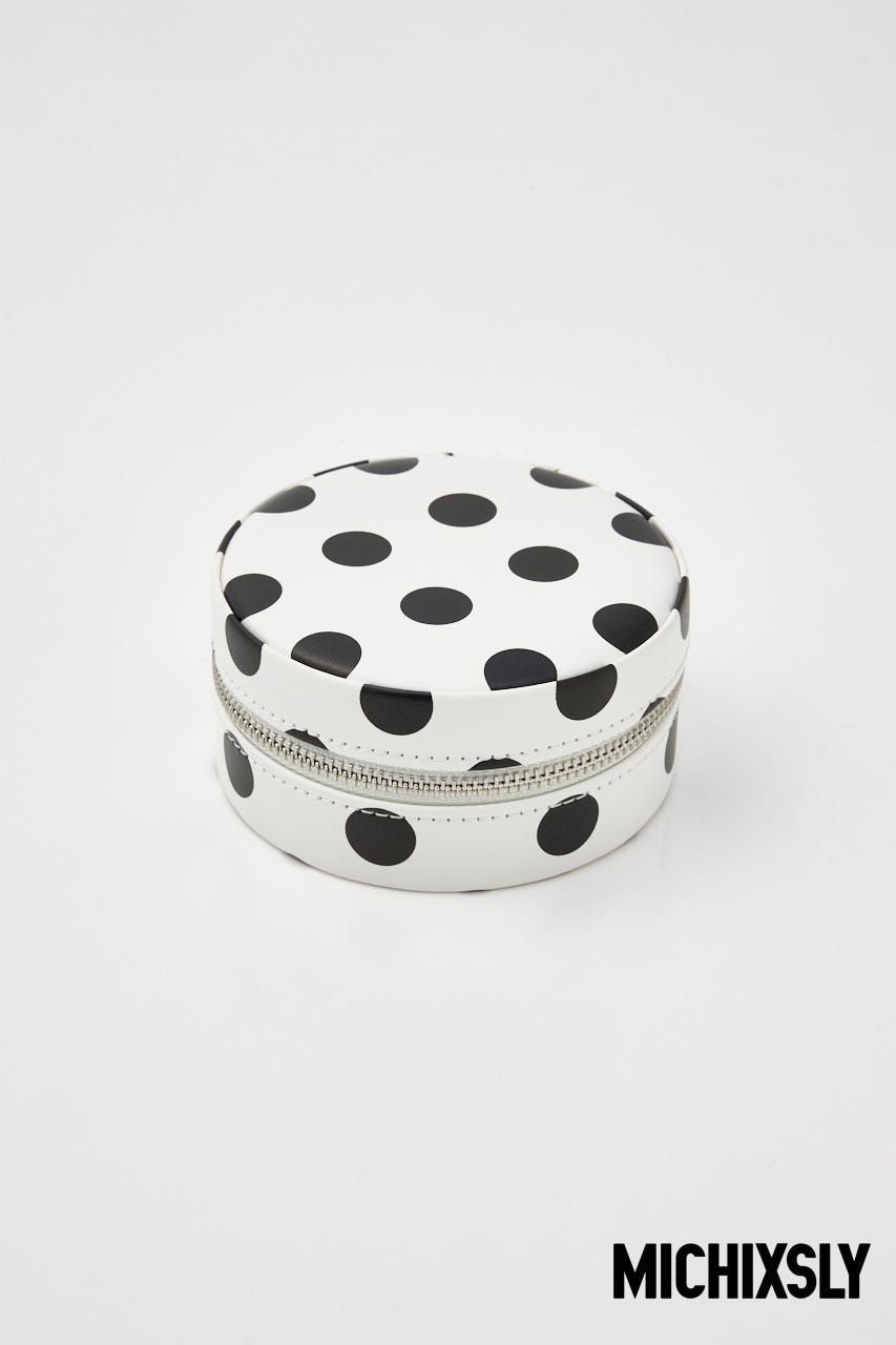 【ノベ・M/WHT】MICHIXSLY JEWELRY POUCH M/WHT FREE