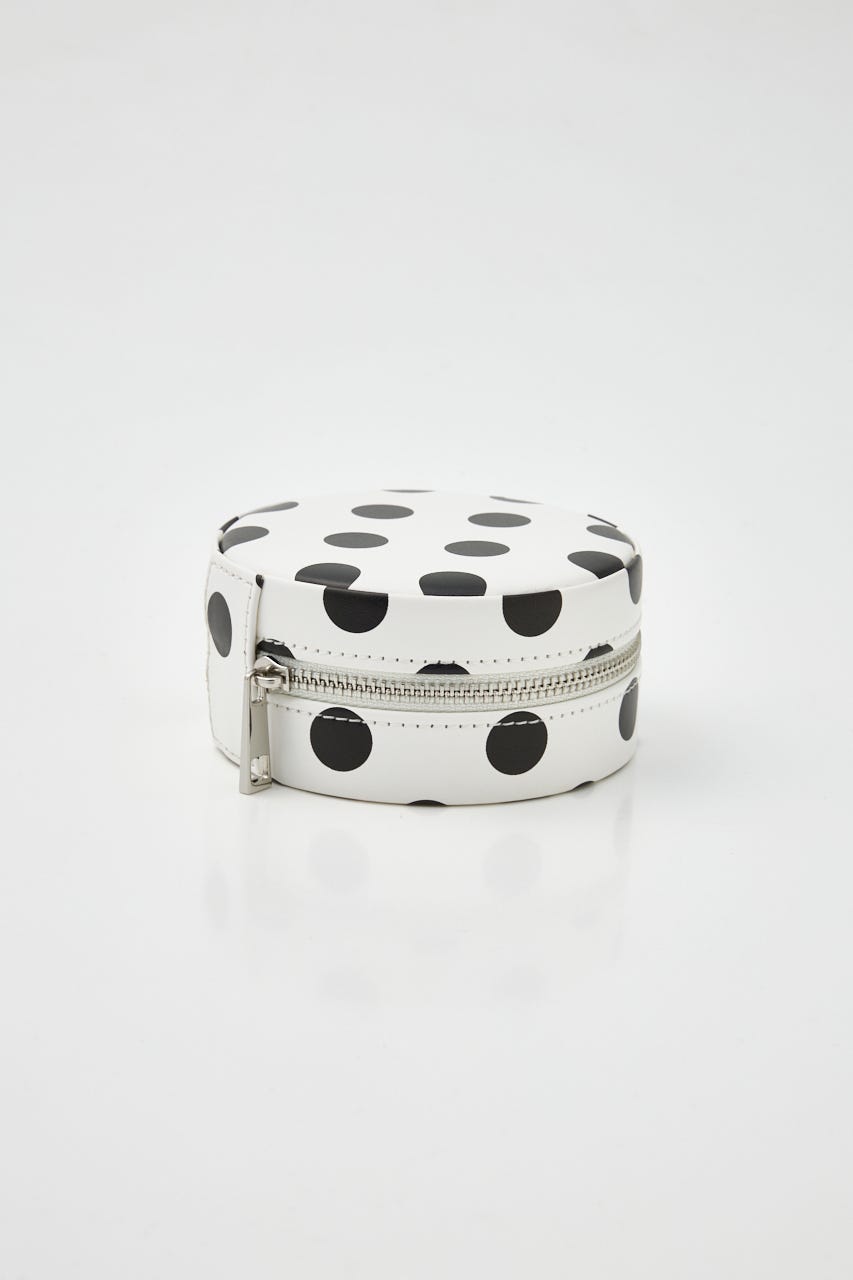 【ノベ・M/WHT】MICHIXSLY JEWELRY POUCH M/WHT FREE