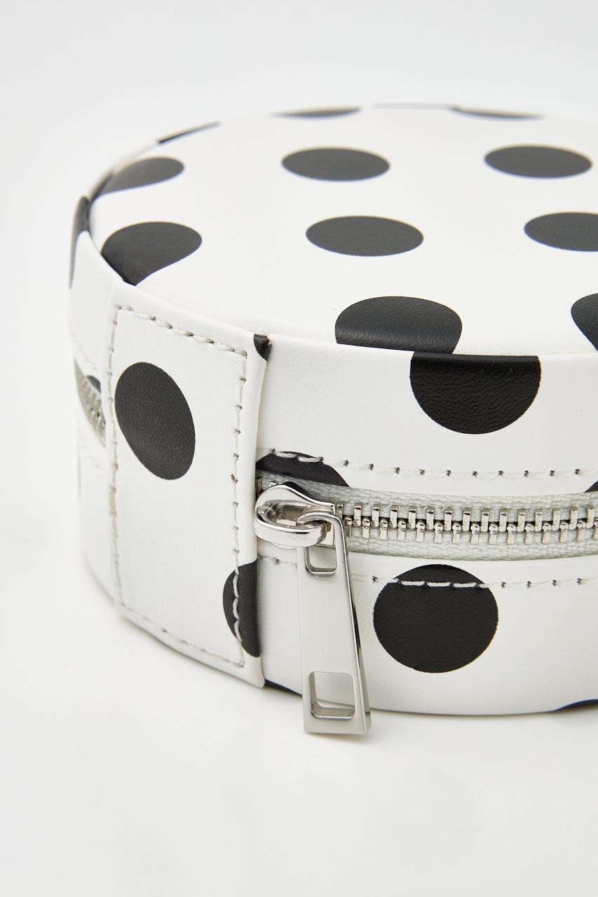 【ノベ・M/WHT】MICHIXSLY JEWELRY POUCH M/WHT FREE