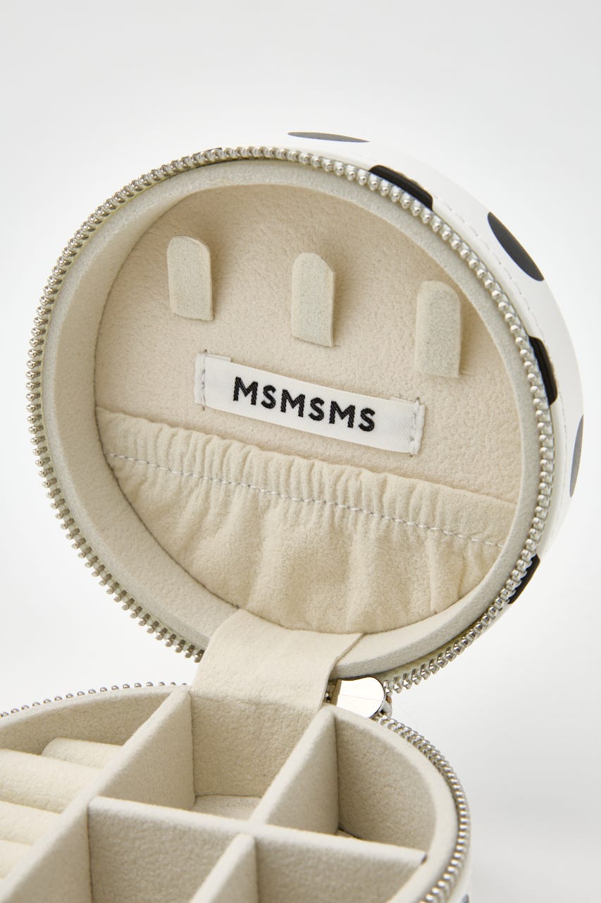 【ノベ・M/WHT】MICHIXSLY JEWELRY POUCH M/WHT FREE