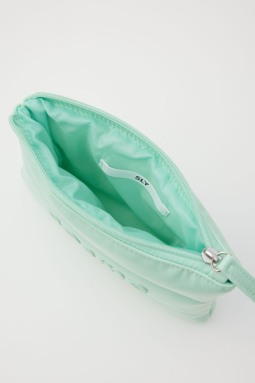 【MINT・ノベ】SOFT PUFFER POUCH MINT FREE