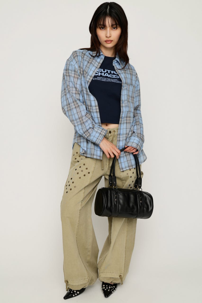 【LIMITED ITEM】LIGHT SOFT シャツ M/BLU FREE