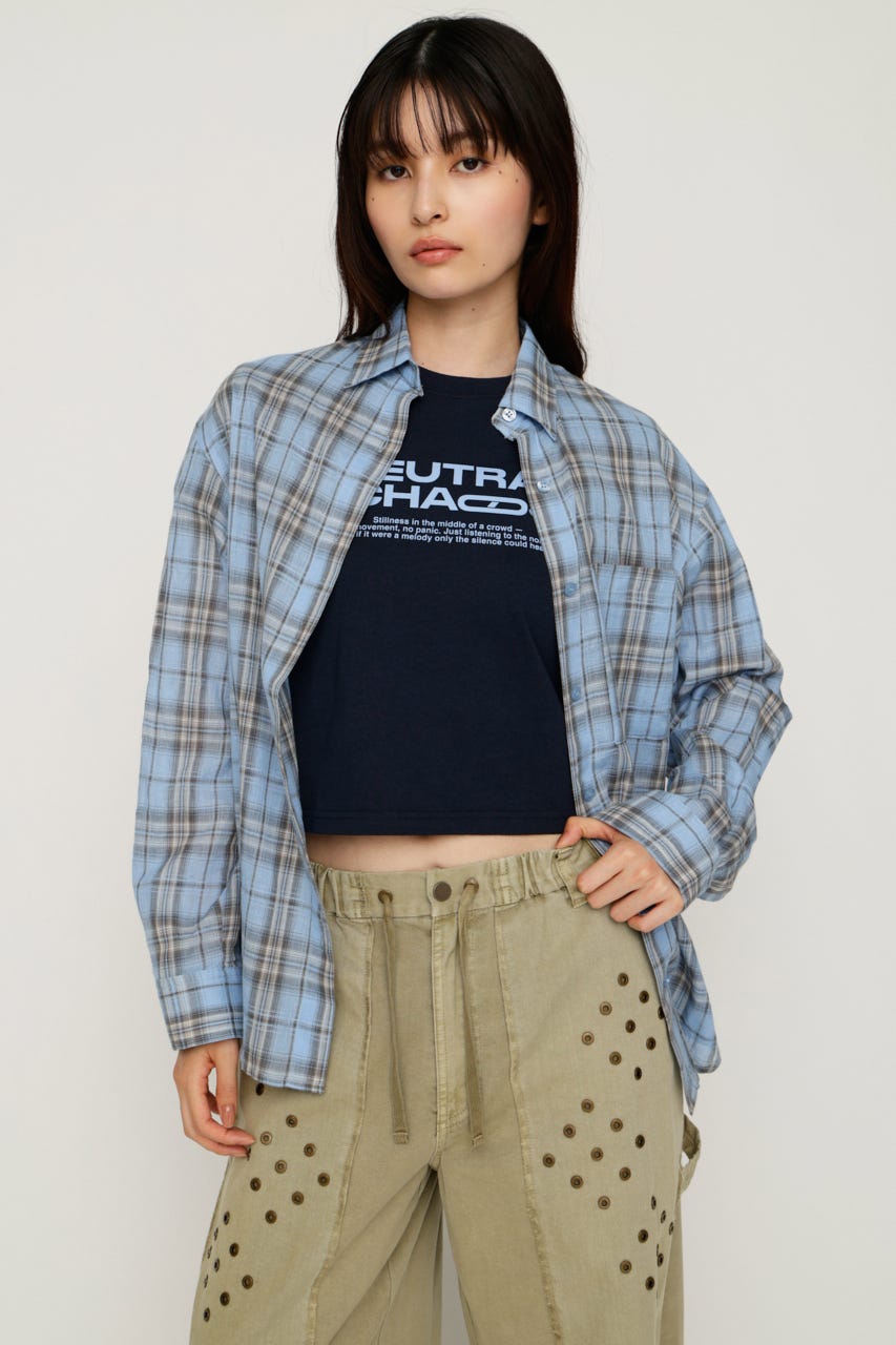 【LIMITED ITEM】LIGHT SOFT シャツ M/BLU FREE