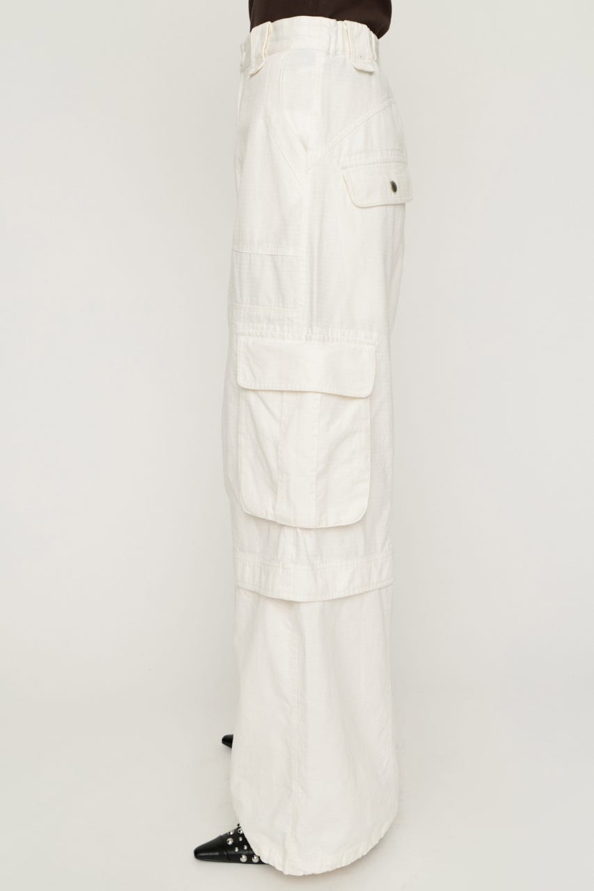 【1BUY5％OFF】WASHED 2WAY CARGO パンツ O/WHT 1