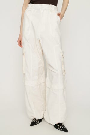 【1BUY5％OFF】WASHED 2WAY CARGO パンツ
