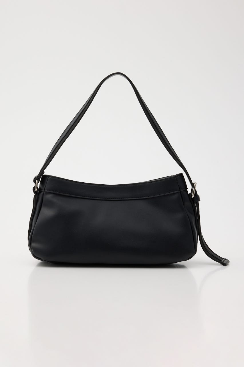 FRONT BUCKLE HOBO バッグ BLK FREE