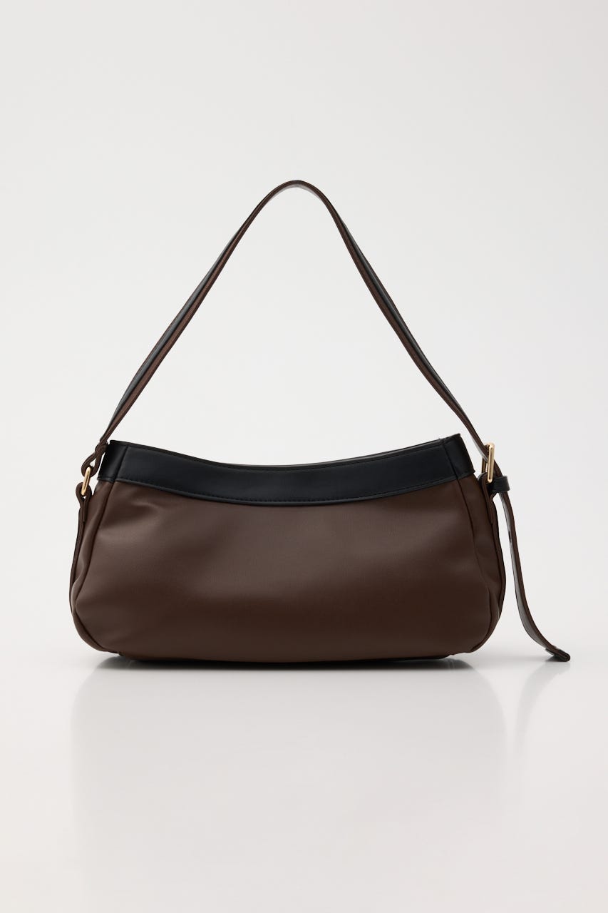 FRONT BUCKLE HOBO バッグ BRN FREE