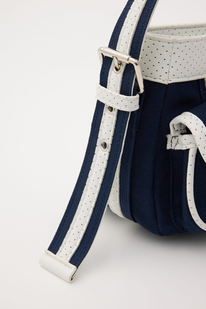 FRONT BUCKLE HOBO バッグ NVY FREE