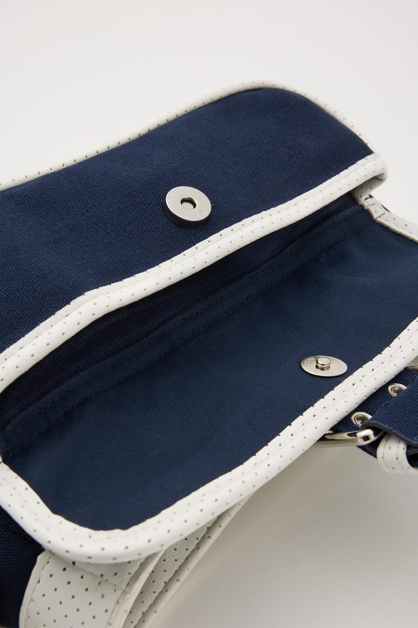 FRONT BUCKLE HOBO バッグ NVY FREE