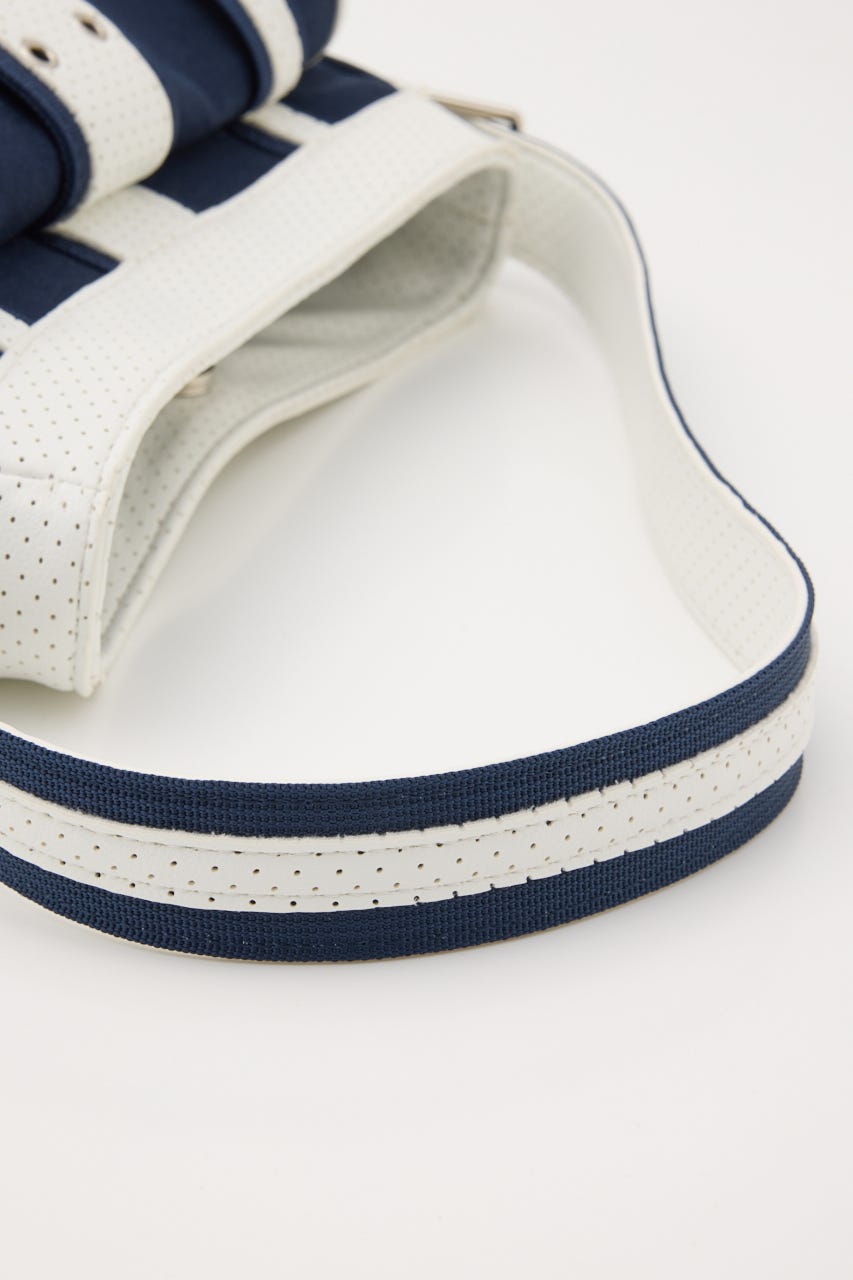 FRONT BUCKLE HOBO バッグ NVY FREE