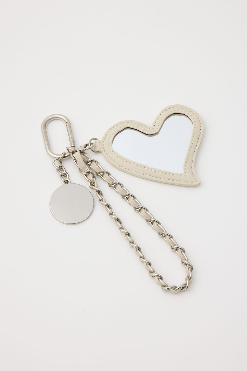 QUILTING F／LEATHER CHAIN バッグ IVOY FREE