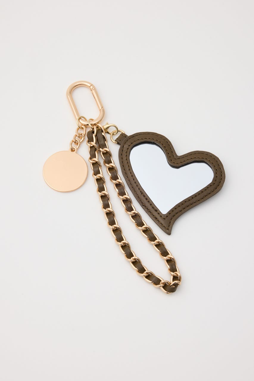 QUILTING F／LEATHER CHAIN バッグ KHA FREE