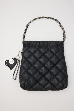 QUILTING F／LEATHER CHAIN バッグ