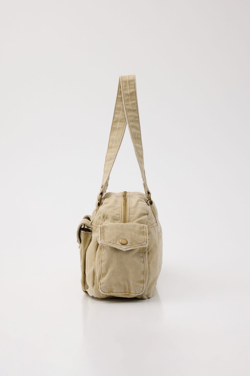 【1BUY5％OFF】CAMO BOSTON バッグ BEG FREE