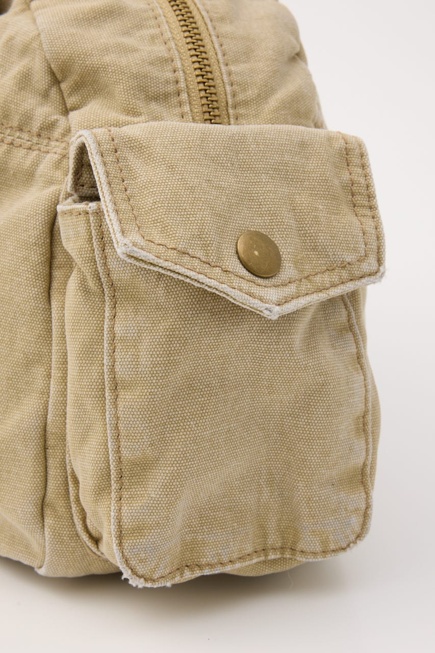 【1BUY5％OFF】CAMO BOSTON バッグ BEG FREE