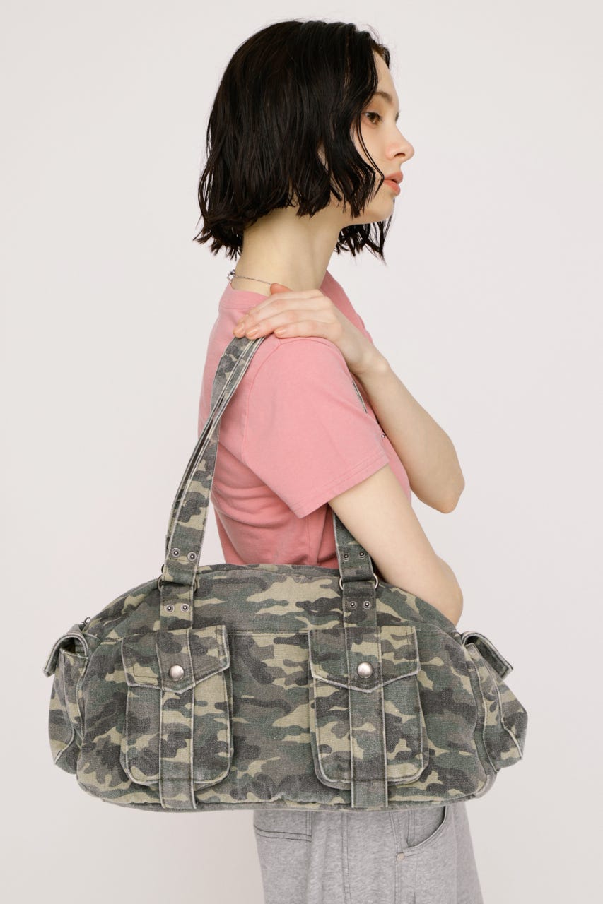 【1BUY5％OFF】CAMO BOSTON バッグ Multi_1 FREE