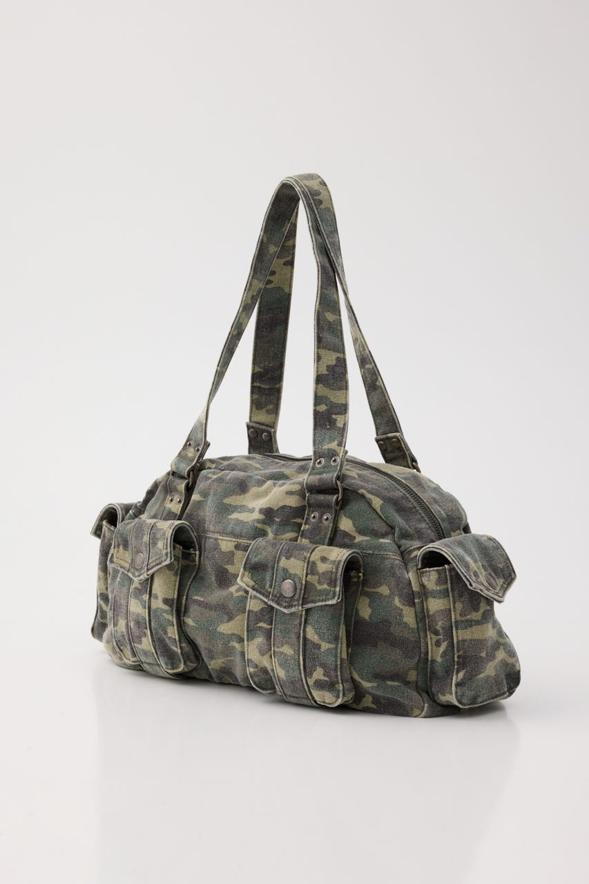 【1BUY5％OFF】CAMO BOSTON バッグ Multi_1 FREE