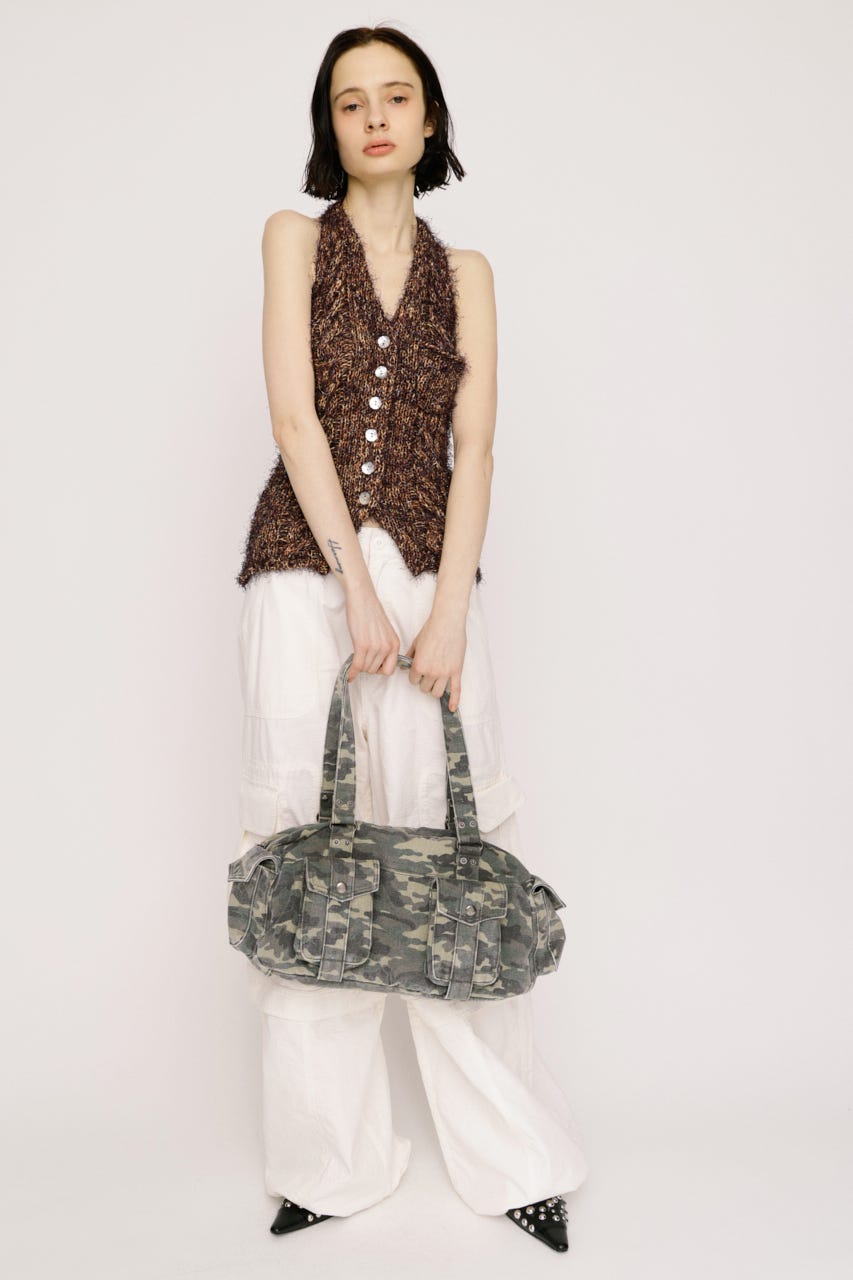 【1BUY5％OFF】CAMO BOSTON バッグ Multi_1 FREE